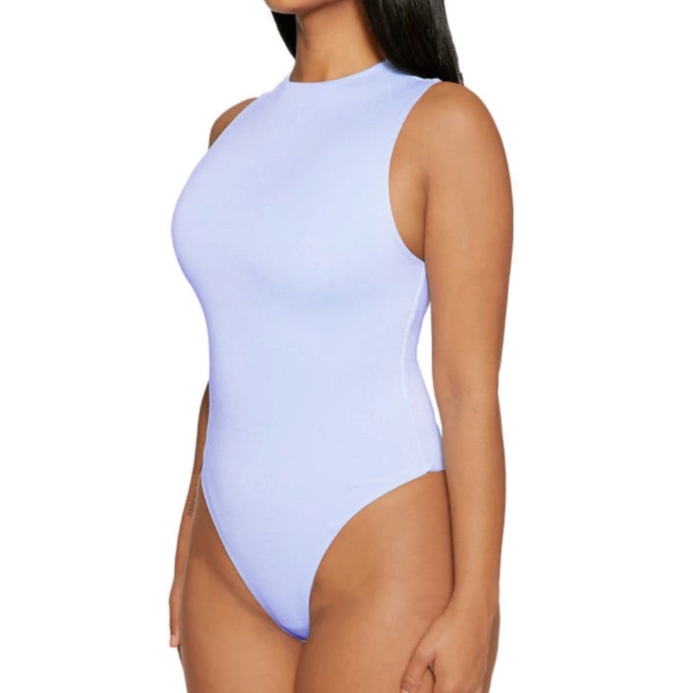 Naked Wardrobe Blue Bodysuit